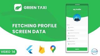 Fetching User Profile Data || Taxi App flutter