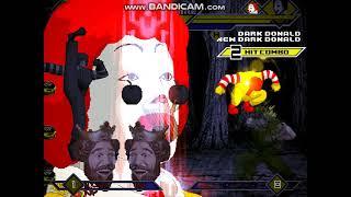 Mugen #1146 Rare Akuma & Baidl vs Dark Donald & New Dark Donald