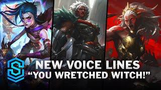 New Arcane Voice Lines For Jinx & Ambessa