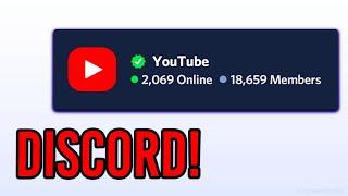 YouTube Has An OFFICIAL Discord Server? (revealed!)