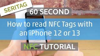 How to read NFC tags with an iPhone 12 or iPhone 13