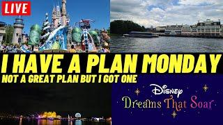  LIVE: I have a plan Monday It's a new spin on no Plan Monday at Walt Disney World 6/17/2024