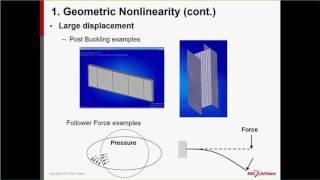 Webinar - Accelerating Productivity with Non linear Nastran