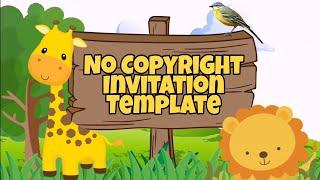 JUNGLE INVITATION TEMPLATE (NO COPYRIGHT)