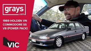 John Bowe can't resist taking this VN SS Commodore out for a drive - VIC