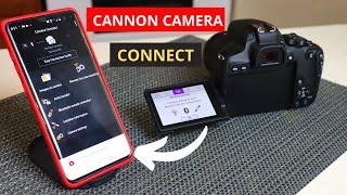 CAMERA CONNECT APP - Transfer Photos Wirelessly  | M50 Camera | How to.