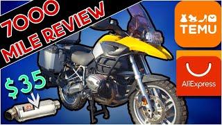 GÜNSTIGE Motorradteile von TEMU und ALIEXPRESS REVIEW! CYBER MONDAY ANGEBOTE!!