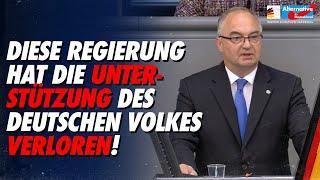 Diese Regierung hat die Unterstützung des deutschen Volkes verloren! - Christoph Neumann - AfD