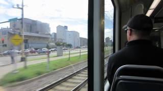 Riding the Minneapolis Metro Transit Blue Line to the Mall of America