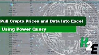 How to Pull Crypto Prices and Data Into Excel