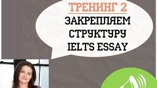 IELTS/TOEFL/ЕГЭ Writing: структура (2). Экзамен по английскому