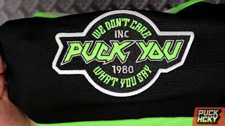 OVERKILL X PUCK HCKY - 'The Green and Black' Hockey Jersey