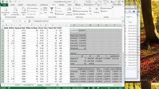 Stepwise Regression in Excel