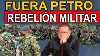 REBELIÓN MILITAR CONTRA PETRO | LA IZQUIERDA CAE EN COLOMBIA