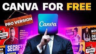 How  To Get Canva Pro For Free | Canva Pro Free Team Link | Step-By-Step Guide | Canva Pro For Free