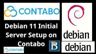 Contabo VPS setup Debian 11  - Debian Initial server setup full video