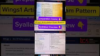 Wings 1 Articulation preparation guide & Exam Overview #tcs #wings1 #articulation #exam