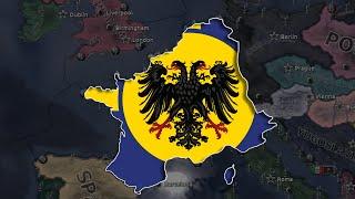 Napoleon restored the Frankish Empire in hoi4