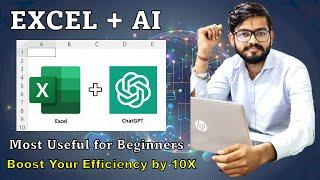 EXCEL + ChatGPT AI Complete Tutorial for Beginners | Real Practical Use of ChatGPT in Excel