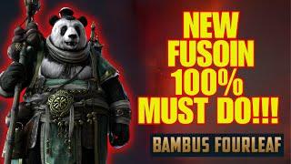 *NEW* FUSION BAMBUS FOURLEAF 100% MUST DO!!! RAID: SHADOW LEGENDS