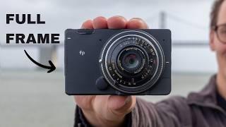 A TINY Full-Frame Cinema Camera AND Lens That Fits in Your Pocket