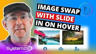 Divi Theme Image Swap With Slide In On Hover 