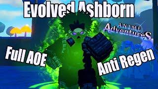 Full AOE ! Evolved Ashborn Showcase Anime Adventure