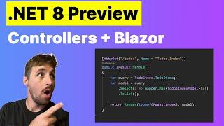 Controllers + Blazor: new way to use Razor Components