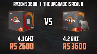 Ryzen 5 2600 vs Ryzen 5 3600 | The UPGRADE is REAL! | 1080p, 1440p and 2160p Gaming Benchmarks
