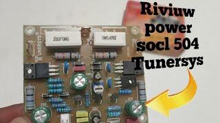 Riviuw driver #socl504  tunersys