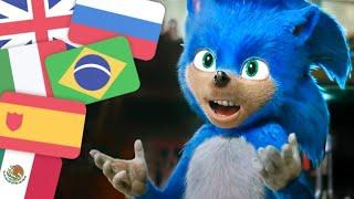 Sonic the Hedgehog Trailer (2019) In 6 Languages
