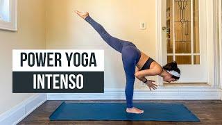 POWER YOGA 45 min | Aula de yoga intensa para suar e fortalecer