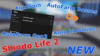 Shindo Life Script | AutoFarm Gen3 | AutoFarm Bosses | Inf Level | Auto Spin