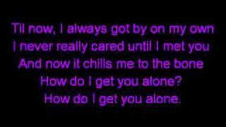 Alone Again - Alyssa Reid ft. P Reign with lyrics on screen! HQ