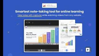 YouTube screenshot & note-taking app, Slid