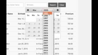 jQuery Datepicker - Selecting a Year Earlier Than 2005