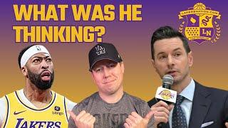 JJ Redick's Terrible Explanation For Snubbing Anthony Davis, Plus What AD's Lakers Position Truly Is