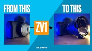 I made my ZV1 more like an SLR - Review of the Gizmon ZV1 Extension tube and wide angle adapter