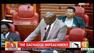 Day two of Gachagua impeachment trial at the senate (Part 1)