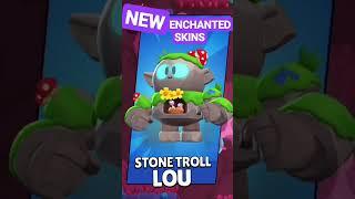 New ENCHANTED skins!  | #brawlstars #brawltalk #new #skins #trending #shorts #youtubeshorts