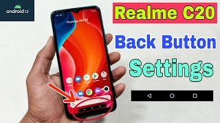 Realme C20 Back Button Settings | How to Set Back Button Settings Realme C20 | Navigation Bar |