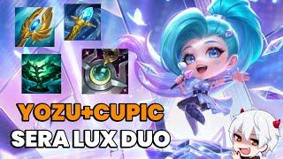 Cupic Seraphine and Yozu Lux duoing in Challenger…?