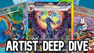 Pokemon Prismatic Evolutions Special Illustration Rare Artist DEEP DIVE!