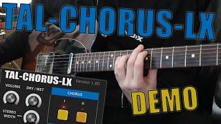 TAL - Chorus-LX - Guitar Demo (Free Plugin!)