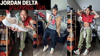 MOST Comfortable Jordan EVER Released? Review + On Foot + How to Style Jordan Delta Vachetta Tan