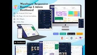 Best Light & Dark Admin panel Dashboard – Warehouse