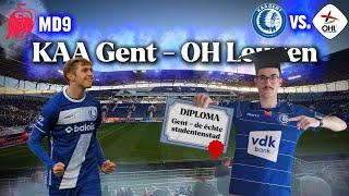 𝘽𝙪𝙛𝙛𝙖𝙡𝙤'𝙨 𝙅𝙤𝙪𝙧𝙣𝙚𝙮 𝙑𝙡𝙤𝙜41: JPL 24/25 MD9 KAA Gent - OH Leuven 