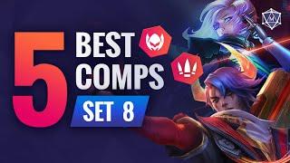 5 BEST Comps in TFT Set 8 | Patch 12.23 Teamfight Tactics Guide