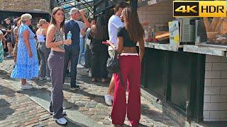 London Walk Collection-Aug 2024 | Market Buzz, Scenic Heights, and Cloudy Views [4K HDR]