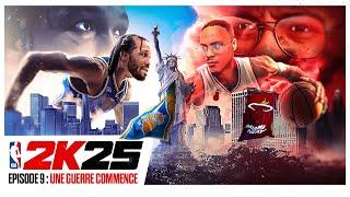 NBA 2k25 épisode 8 : début de PLAYOFFS ÉPIQUE. (Game 1 & 2)